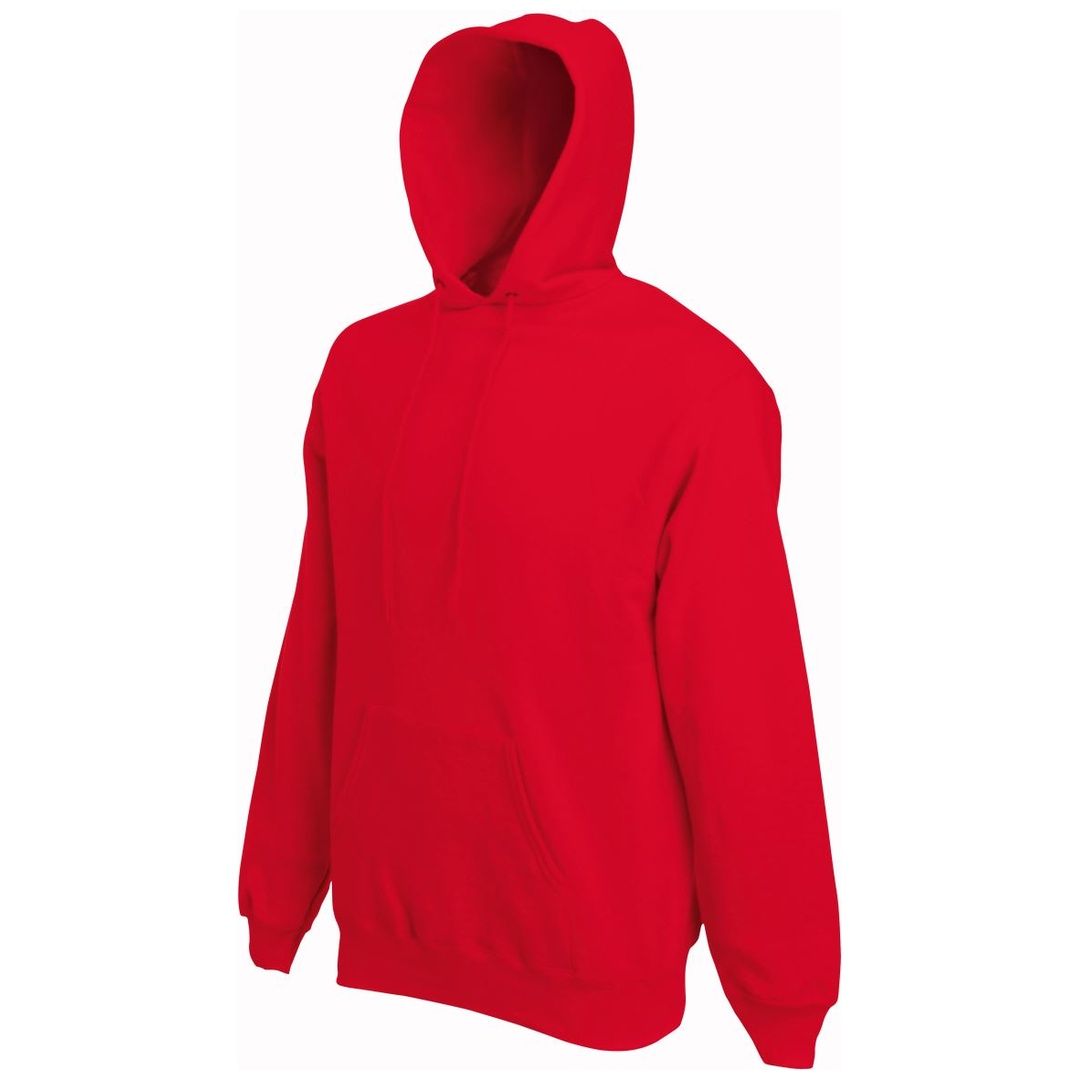 Fruit of the Loom Hoodie 16.2208 Gr. S red