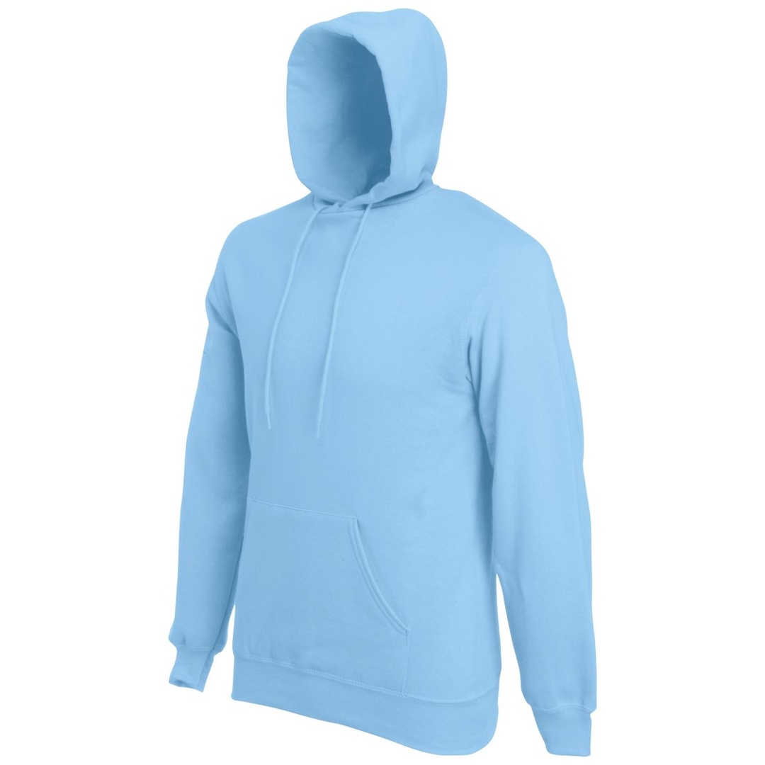Fruit of the Loom Hoodie 16.2208 Gr. S sky blue