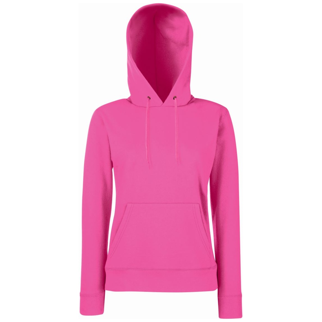 Fruit of the Loom Classic Hoodie 16.2038 Gr. XS fuchsia