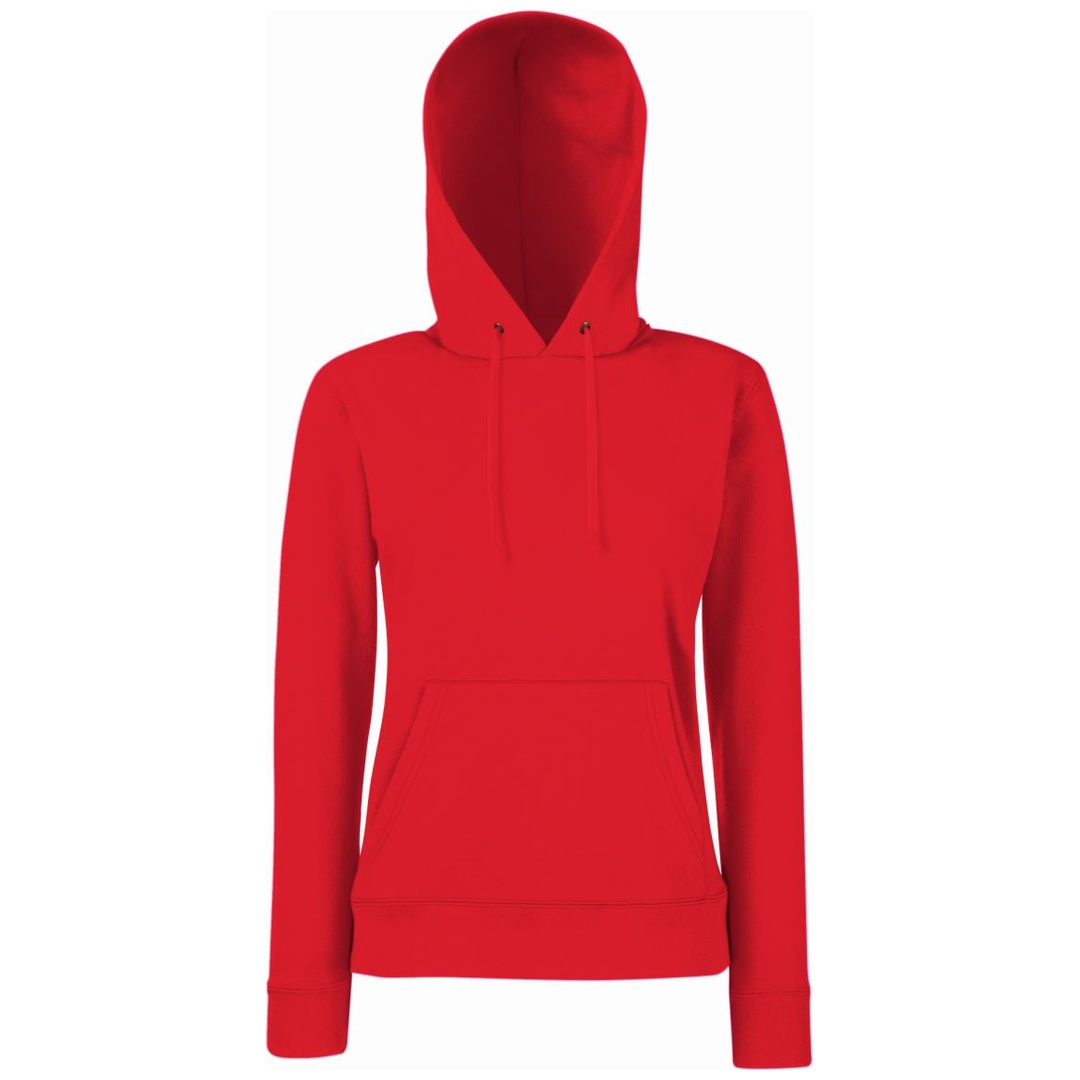 Fruit of the Loom Classic Hoodie 16.2038 Gr. L red