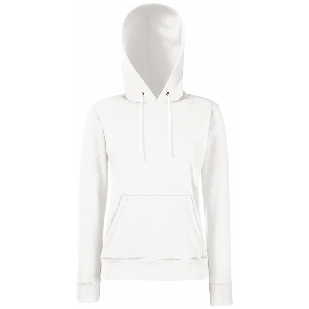 Fruit of the Loom Classic Hoodie 16.2038 Gr. M white