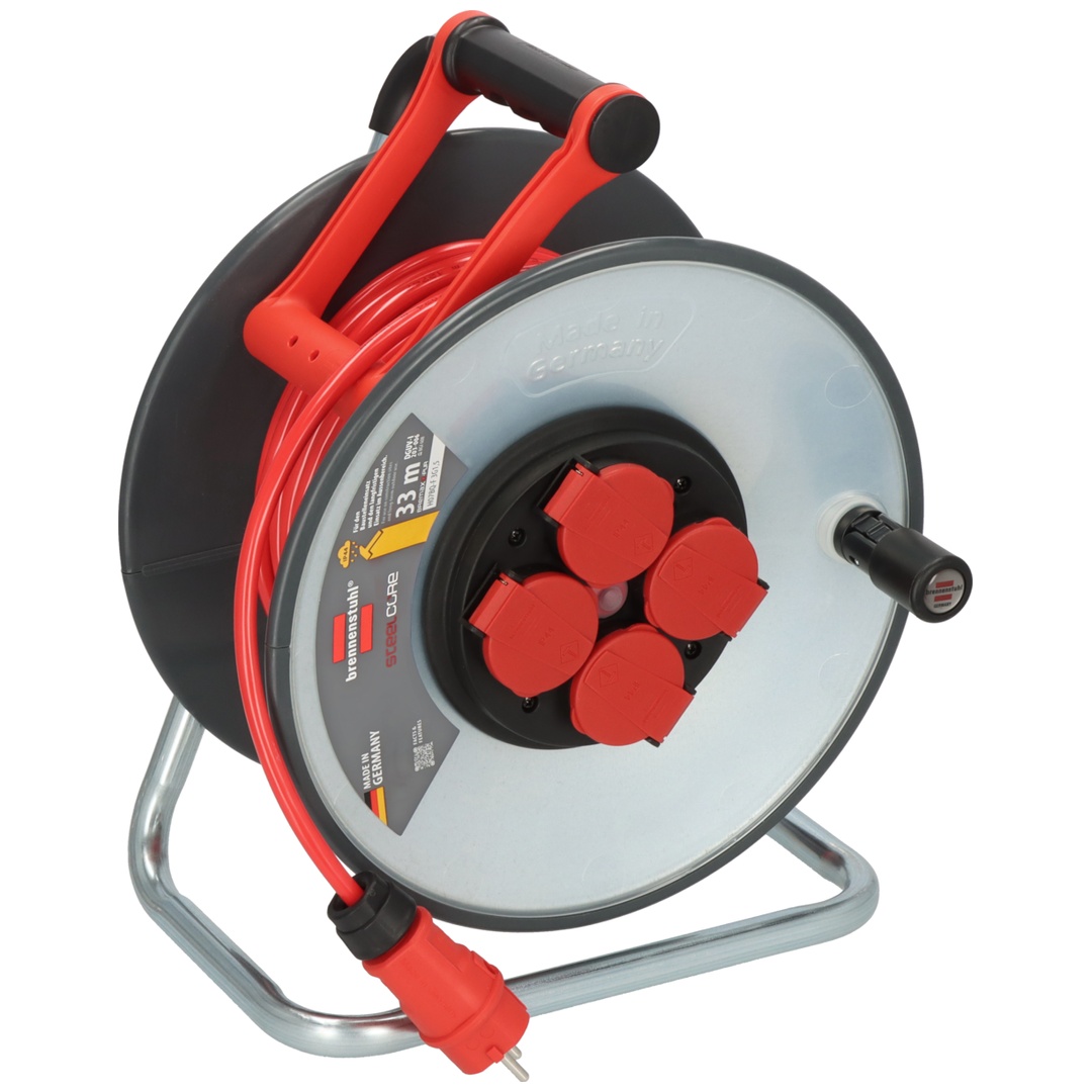 Brennenstuhl Professional Kabeltrommel SteelCore SC 3110 IP44, 33m H07BQ-F 3G1,5