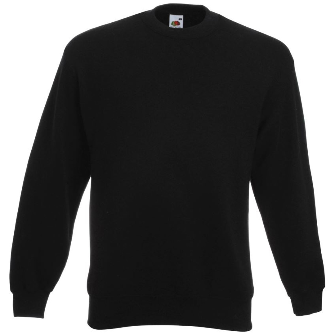 Fruit of the Loom Classic Sweater 16.2202 Gr. 4XL black