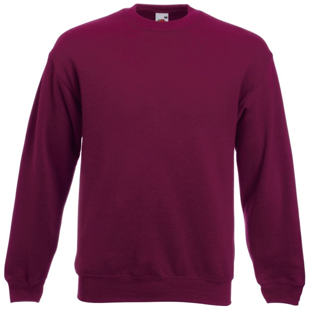 Fruit of the Loom Classic Sweater 16.2202 Gr. XL burgundy