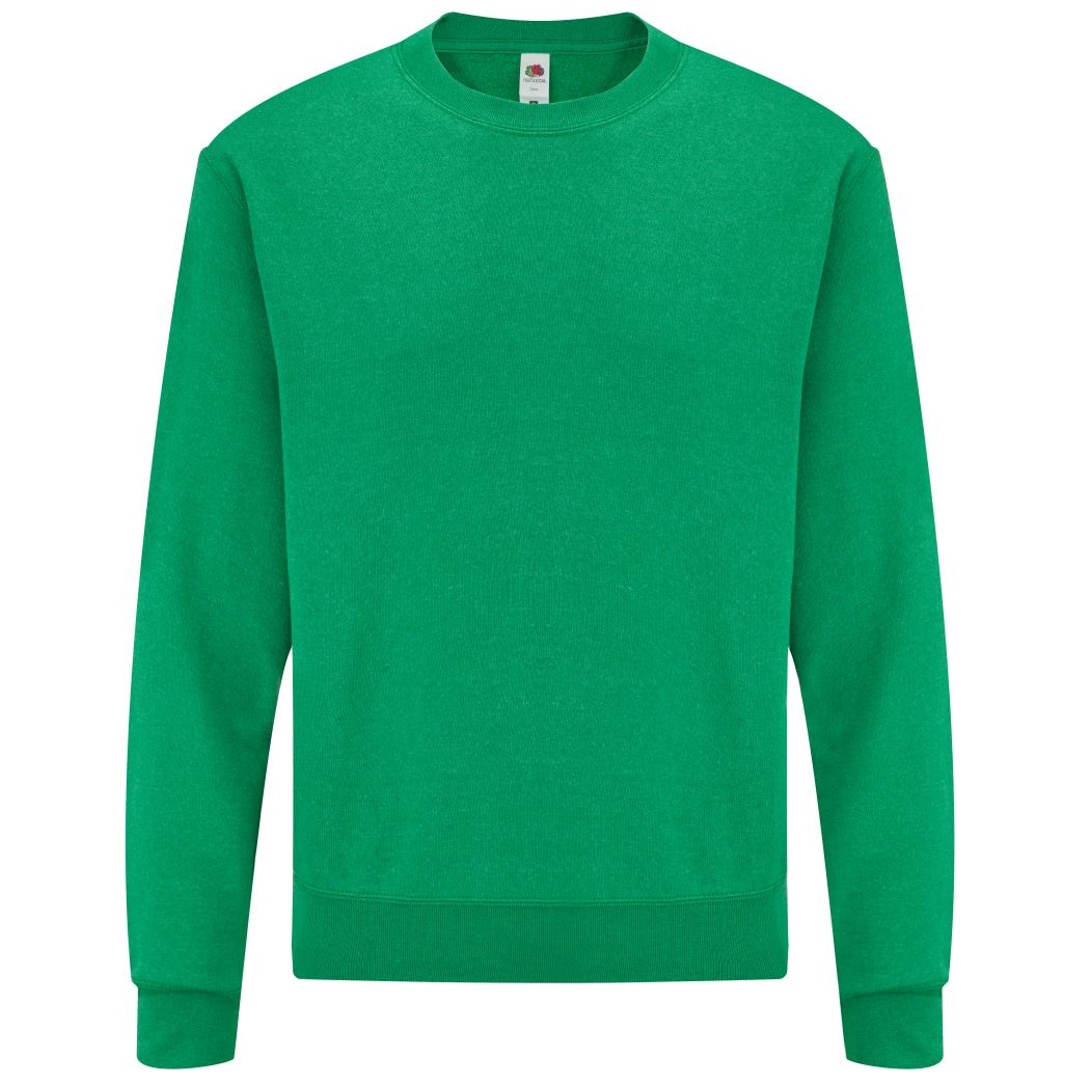 Fruit of the Loom Classic Sweater 16.2202 Gr. L retro heather green