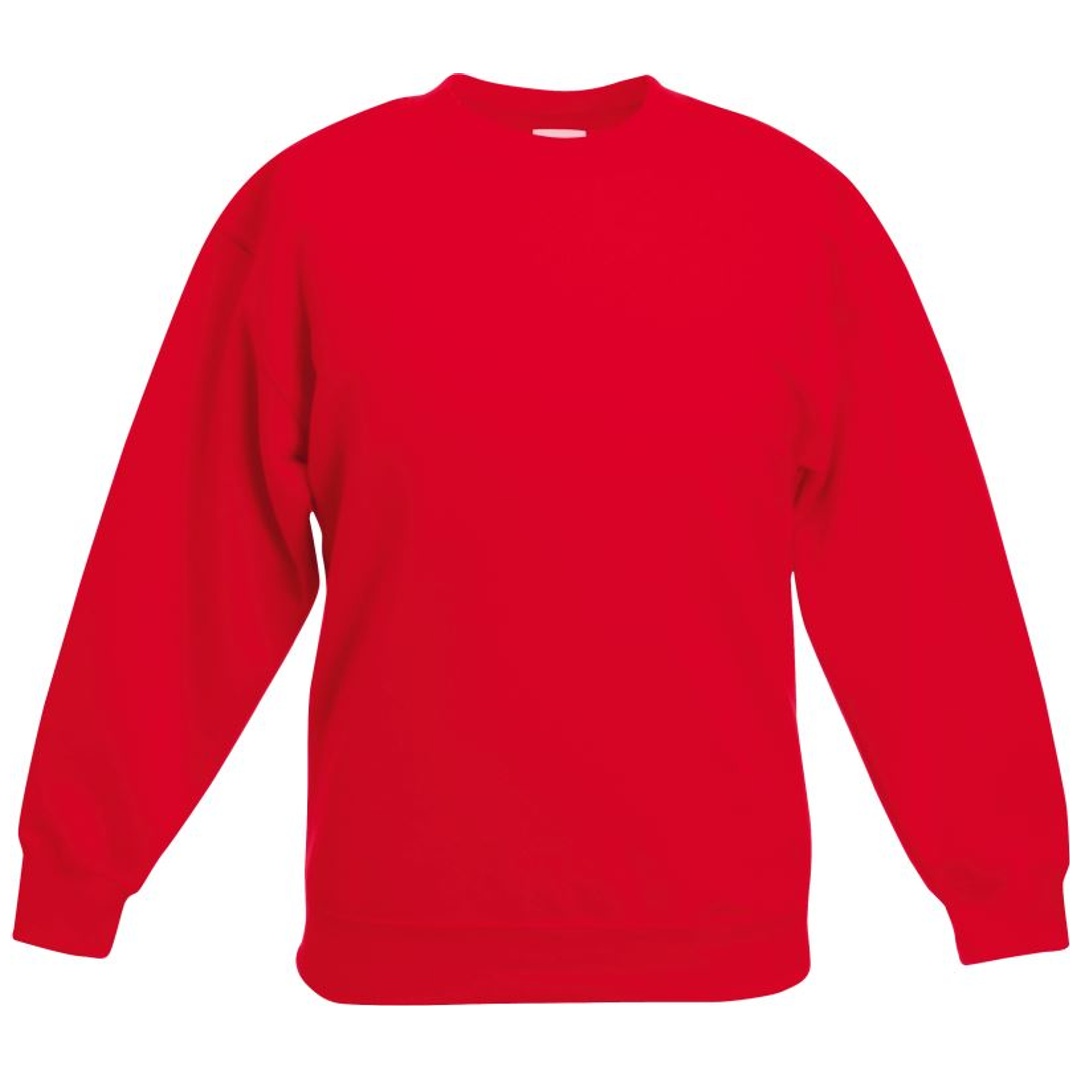 Fruit of the Loom Kinder T-Shirt 16.1019 Gr. 3-4 red