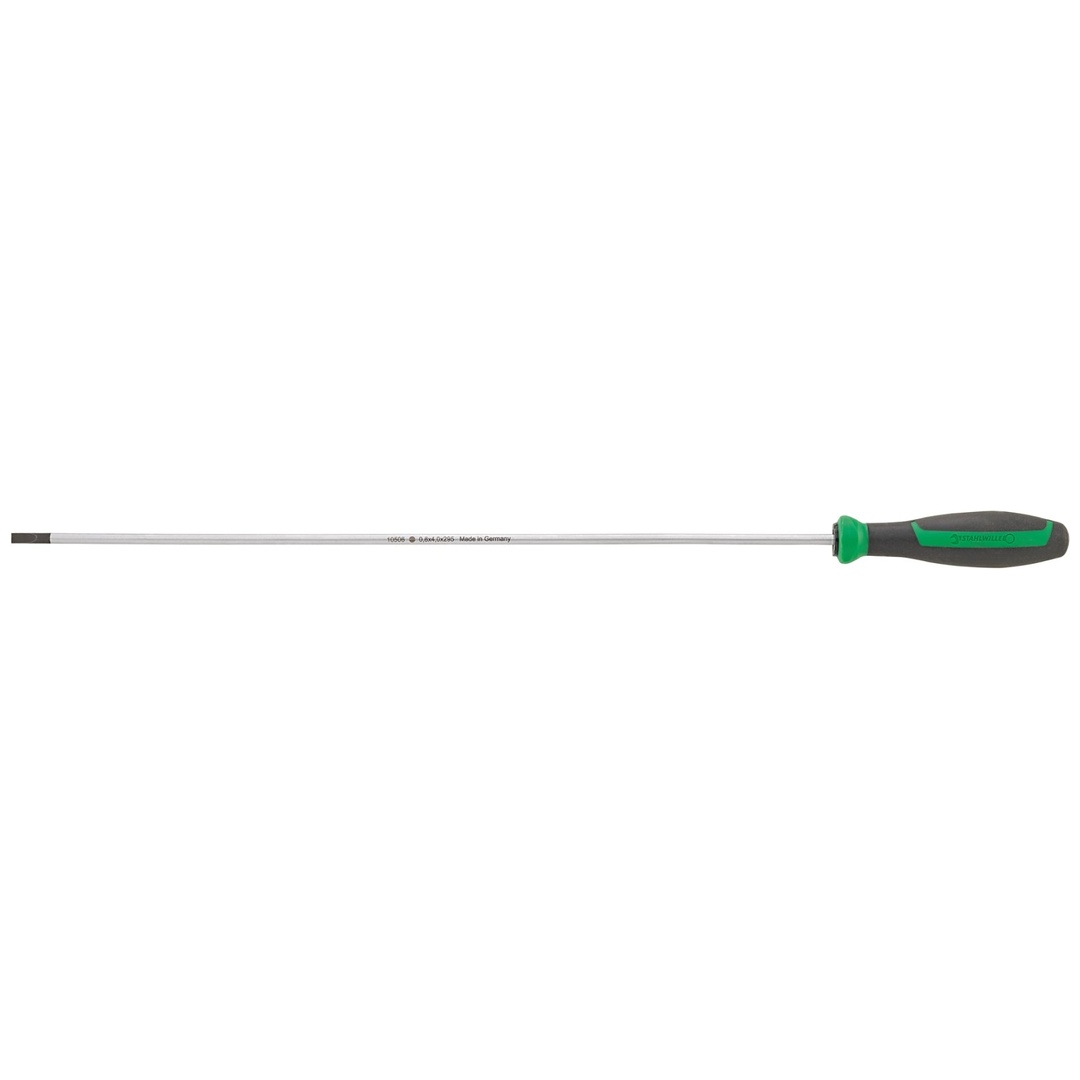 Stahlwille Schlitzschraubendreher DRALL+0,8mm x 4mm L.300mm