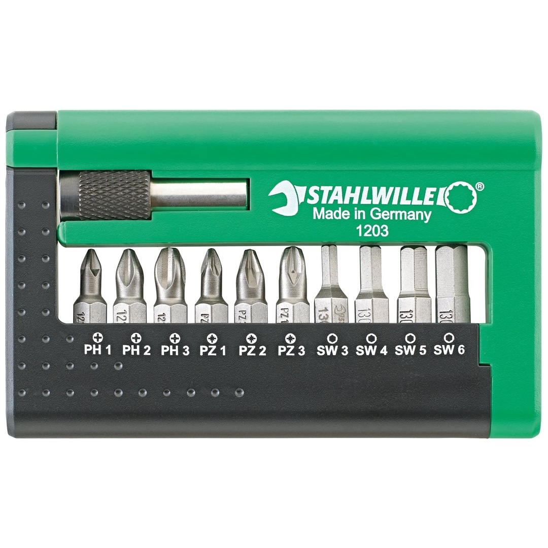 Stahlwille Bit-Box Modell1203 11 tlg.