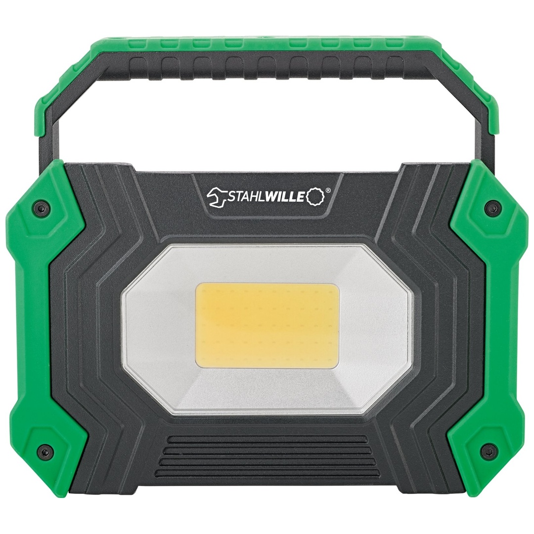Stahlwille Arbeitsstrahler schwarz-grün 2800, 1400, 700 lm