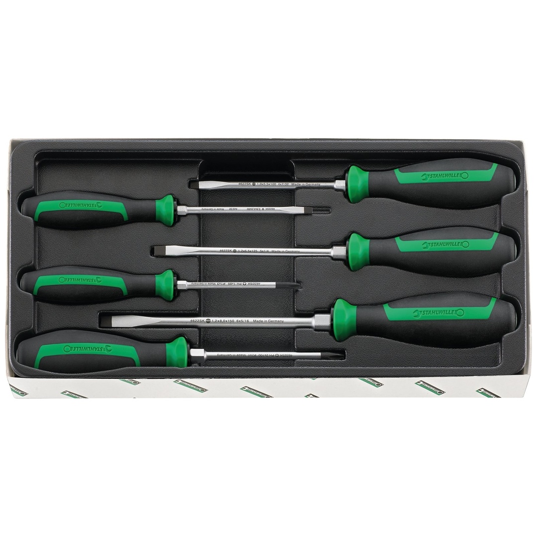 Stahlwille Schraubendreher-Satz DRALL+Modell4696SK/6 6 tlg.