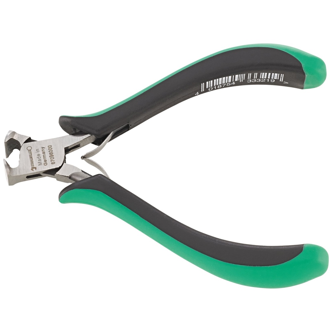 Stahlwille Elektronik-Vornschneider L.120mm Kopf poliert Griffe 2-Komponenten-Griffe