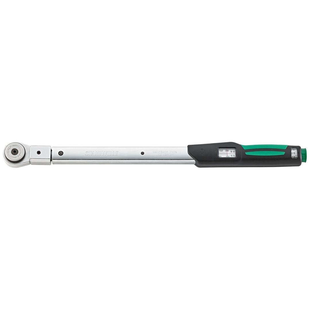 Stahlwille Drehmomentschlüssel Service MANOSKOP 730NR 30-150ft·lb 1/2 L. 513.5mm