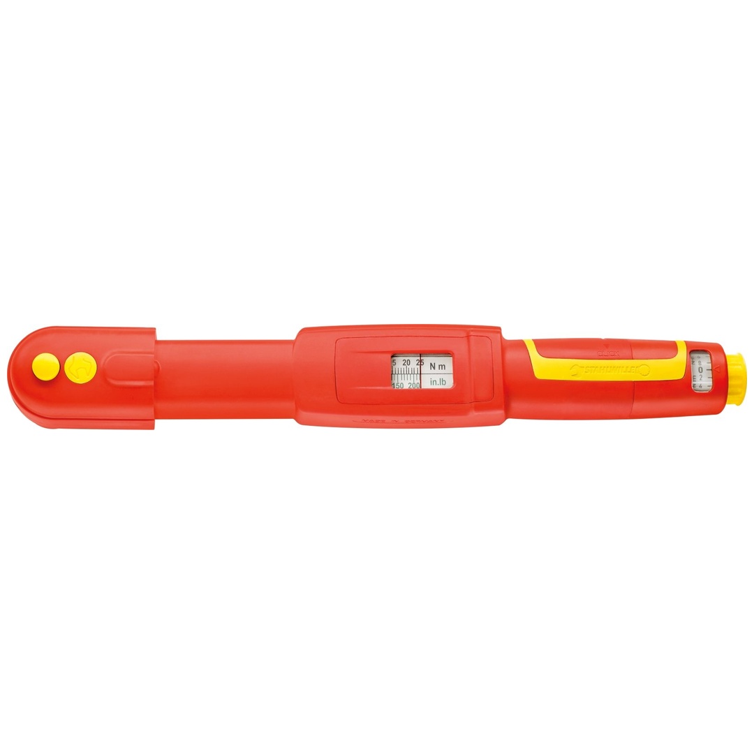 Stahlwille VDE-Drehmomentschlüssel MANOSKOP 730R VDE 40-220ft·lb 3/8 L. 337mm
