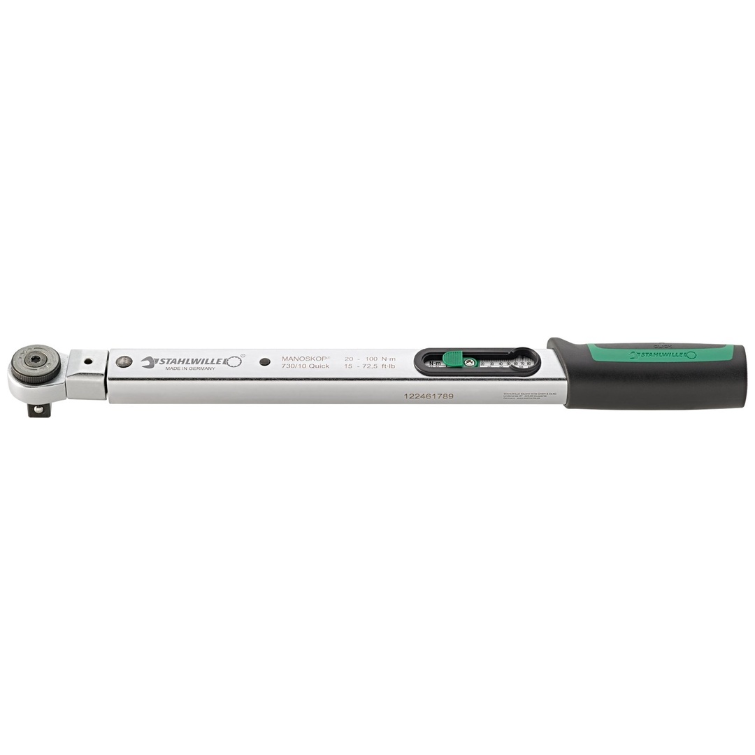 Stahlwille Drehmomentschlüssel Service MANOSKOP 730R Quick 20-100Nm 1/2 L. 430mm