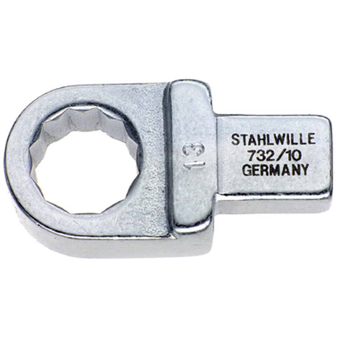 Stahlwille Ring-Einsteckwerkzeug SW 13mm Wkz.Aufn.9 x 12, B.21.5 mm