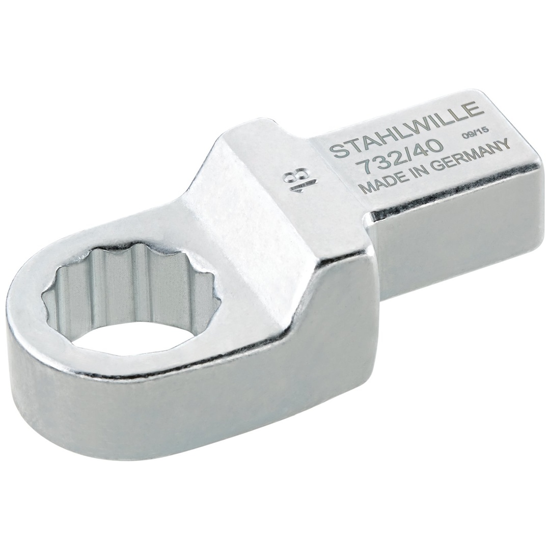 Stahlwille Ring-Einsteckwerkzeug SW 22mm Wkz.Aufn.14 x 18