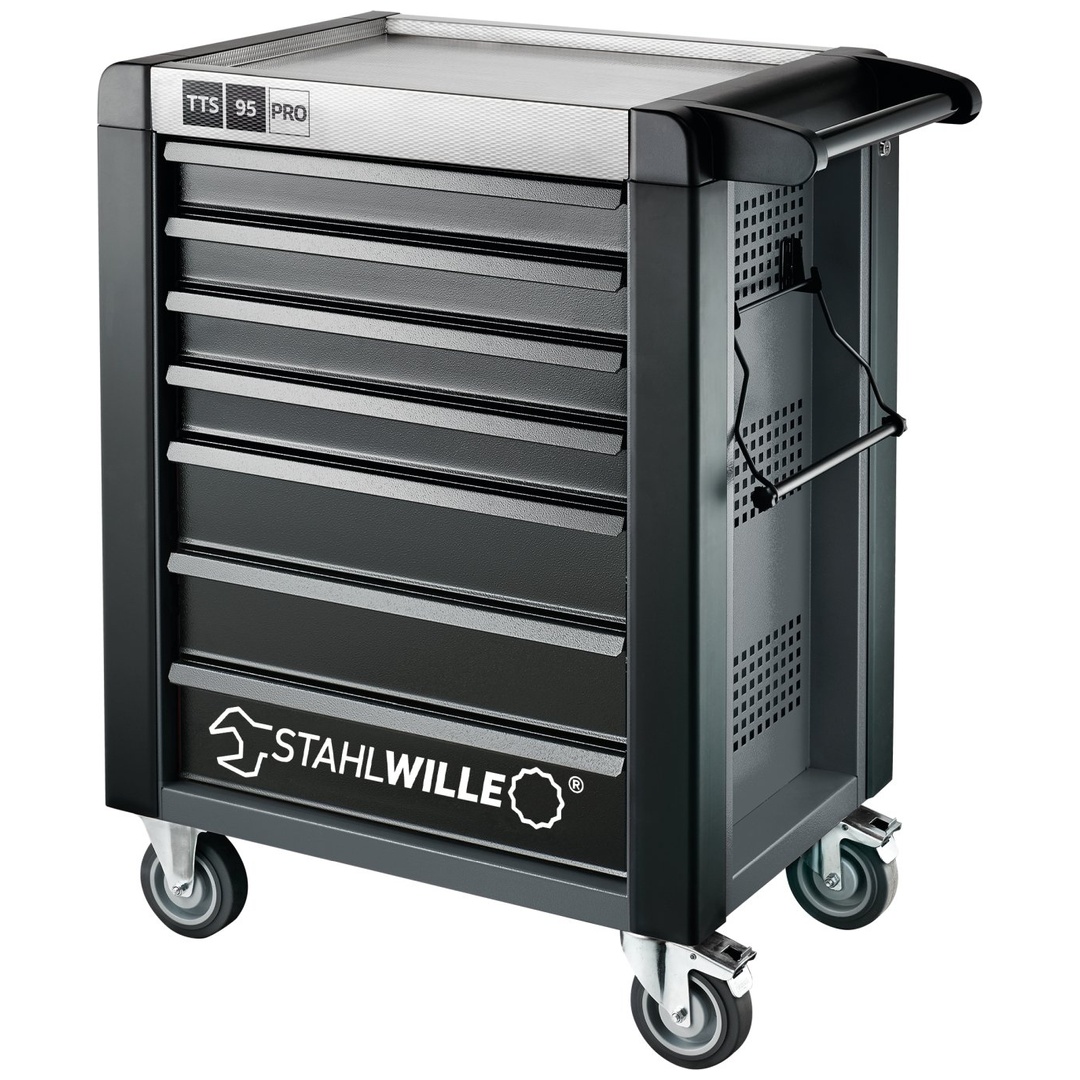 Stahlwille Werkstattwagen 95/7 PRO 7 Schubl. 496 x 827 x 1020 mm anthrazit, RAL 7016; schwarz, RAL 9005