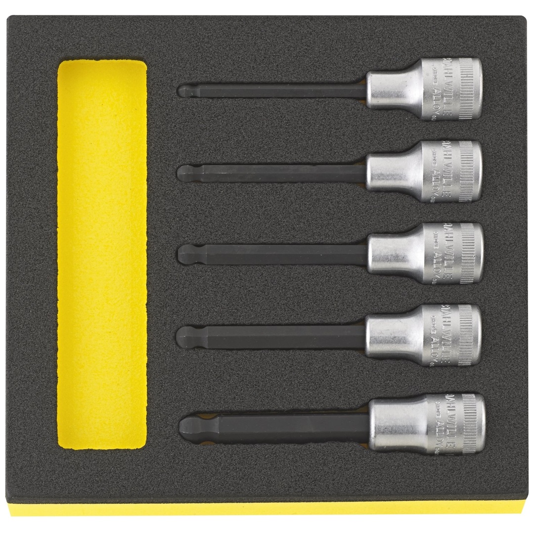 Stahlwille Satz Schraubendrehereinsätze INHEX TCS 54KK/5 5 tlg.