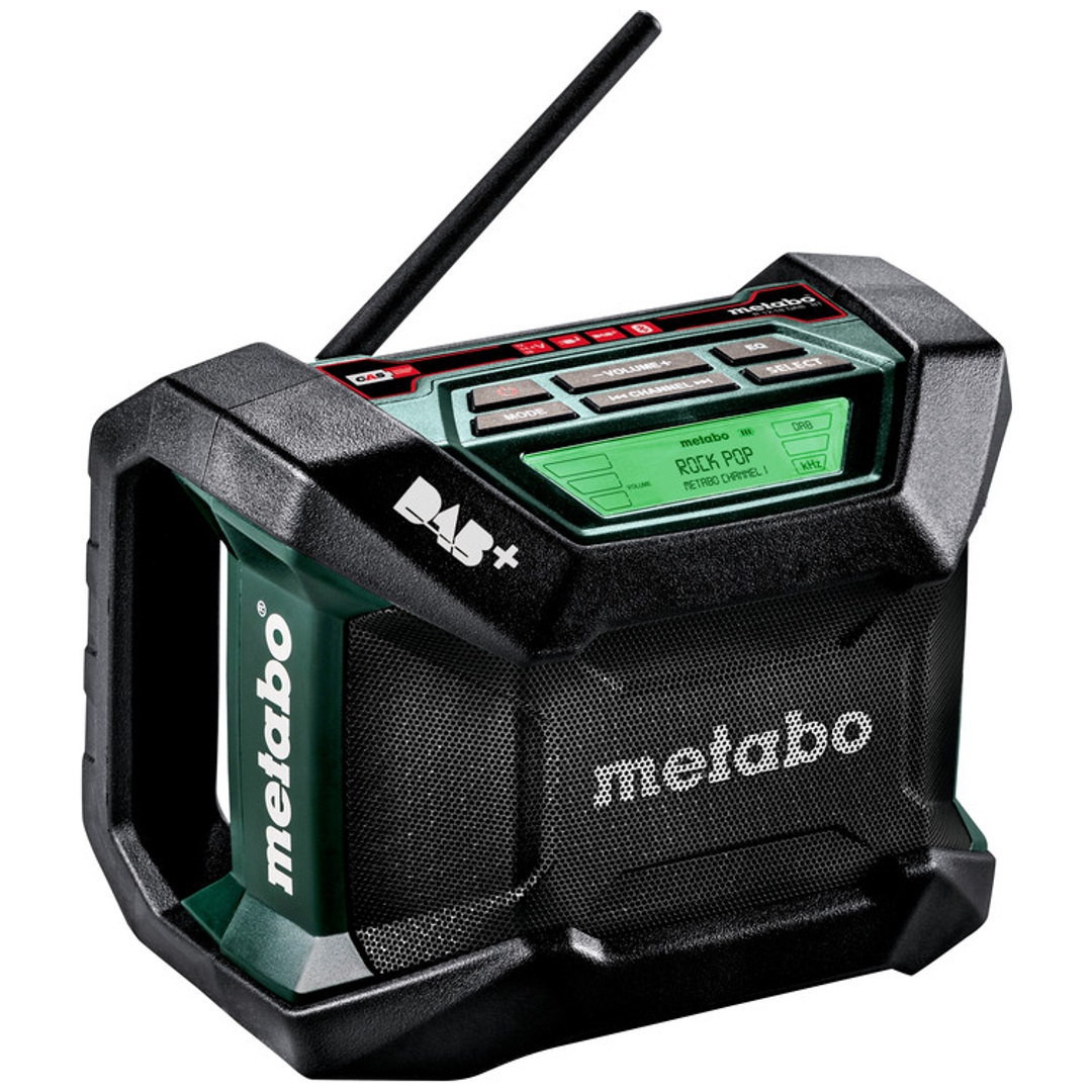 Metabo Akku-Baustellenradio R 12-18 DAB+ BT, Karton