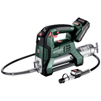 Metabo Akku-Fettpresse FP 18 LTX, metaBOX 165 L, 18V 2x2Ah Li-Power + Ladegerät
