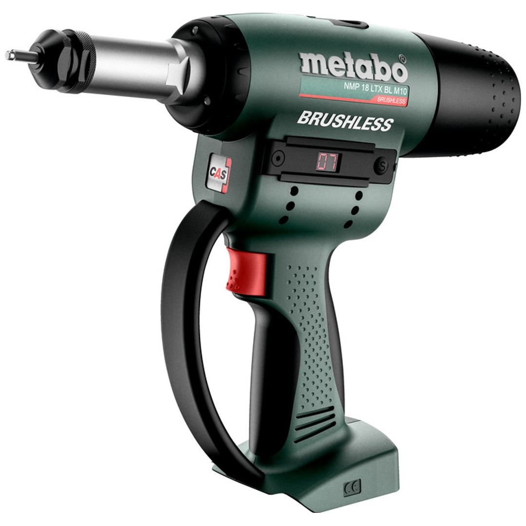Metabo Akku-Nietmutternpistole NMP 18 LTX BL M10, Karton