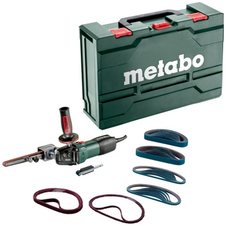Metabo Bandfeile BFE 9-20 Set, Stahlblech-Tragkasten