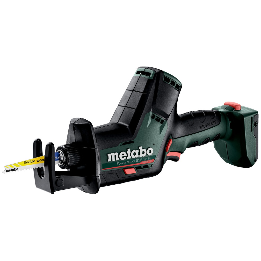 Metabo Akku-Säbelsäge PowerMaxx SSE 12 BL, incl. Säbelsägeblatt, metaBOX