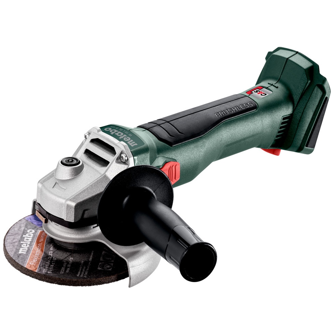 Metabo Akku-Winkelschleifer W 18 L BL 9-125, Karton