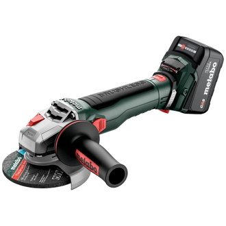 Metabo Akku-Winkelschleifer WB 18 LT BL 11-125 Quick, metaBOX 165 L, 18V 2x5.2Ah Li-Power + Ladegerät