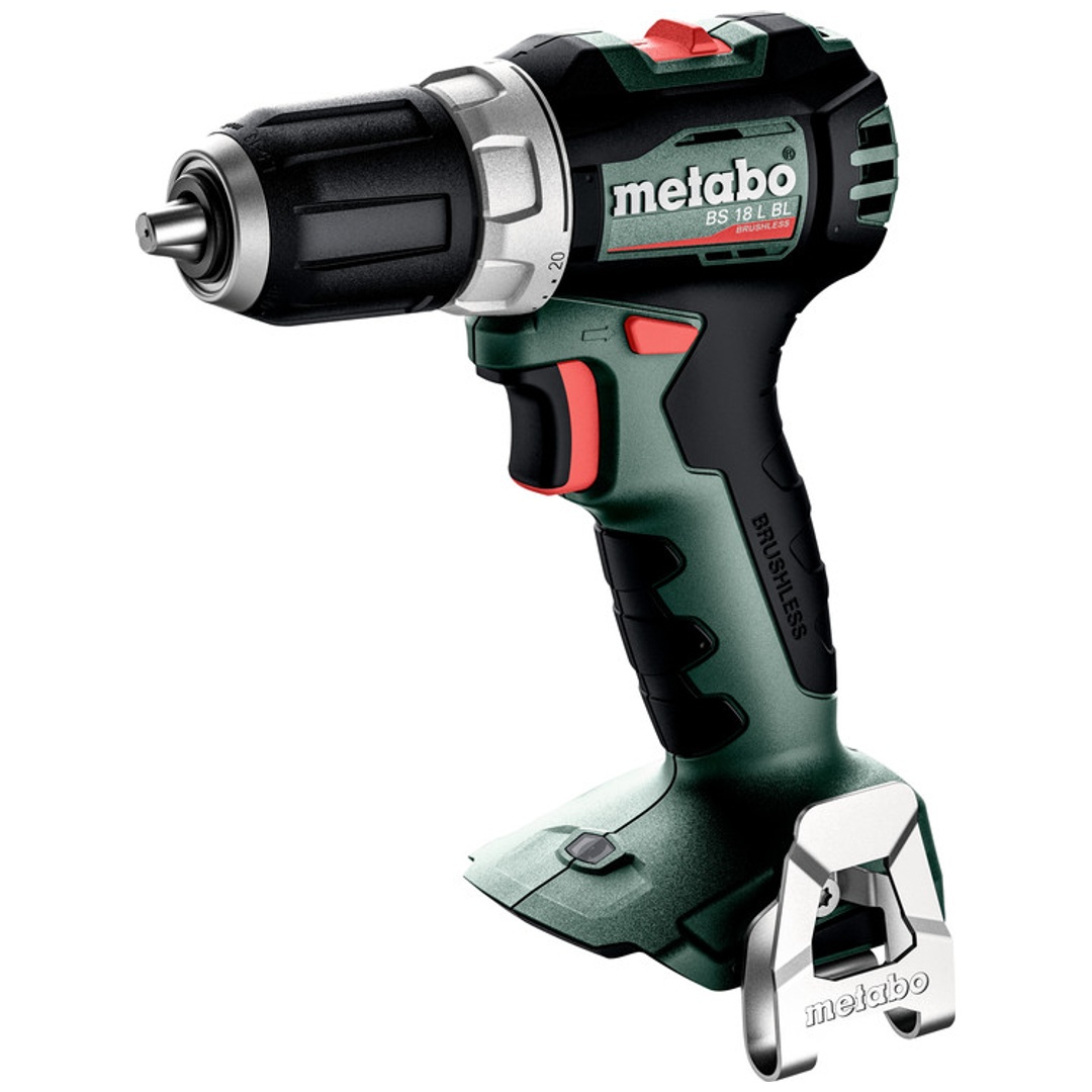 Metabo Akku-Bohrschrauber BS 18 L BL, incl. Zubehör, metaBOX