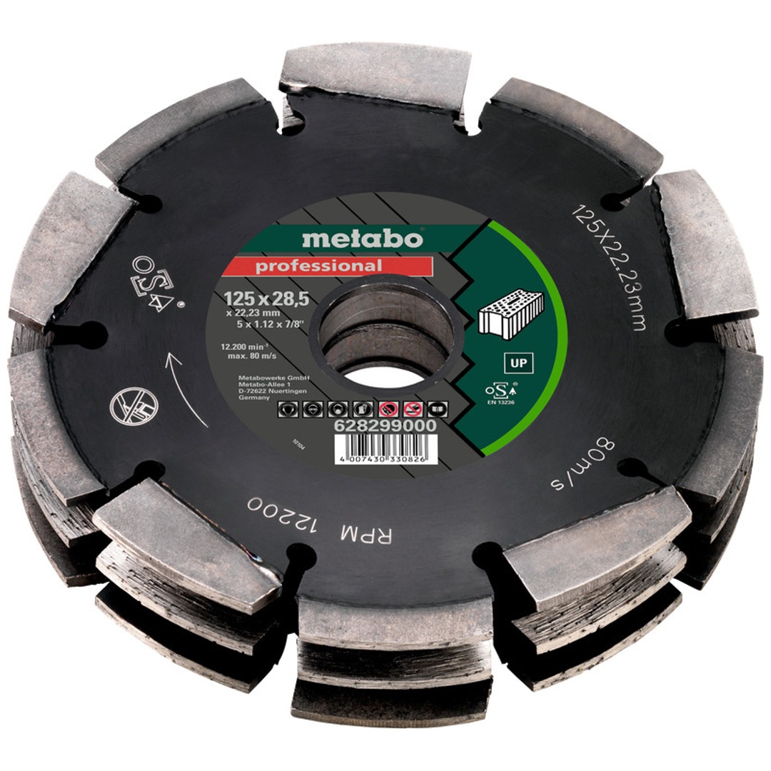 Metabo Dia-FS3, 125x28,5x22,23mm, professional, UP, Universal