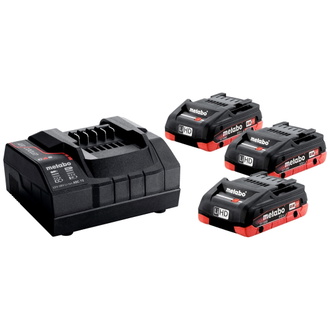Metabo Basis-Set 3 x LiHD 4.0 Ah
