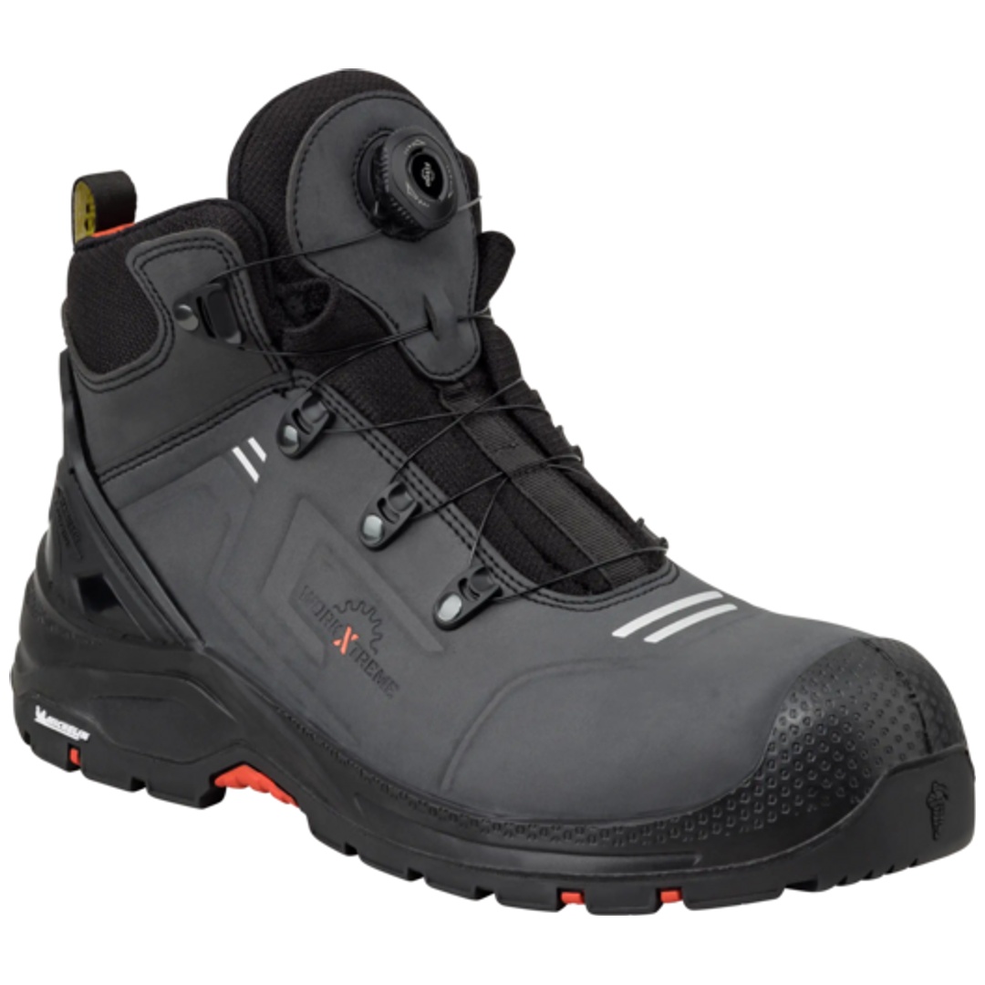Rual-Tex Sicherheitsstiefel Drau S3 57011 Gr. 45 schwarz