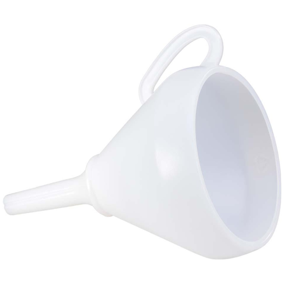 HÜNERSDORFF Universaltrichter HDPE 260mm Siebeinsatz Griff Überlaufrand