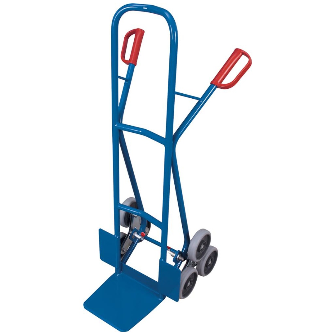 variofit Stahlrohr-Treppenkarre 200kg Vollgummireifen