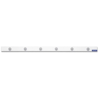 magnetoplan Magnetleiste Magnetowand Metall selbstklebend B50xL1000mmweiß 10 Stück