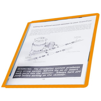 DURABLE Sichttafel orange5 Stück