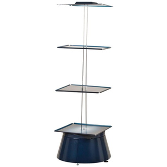 Raaco Drehständer leer 1760mm hoch blau