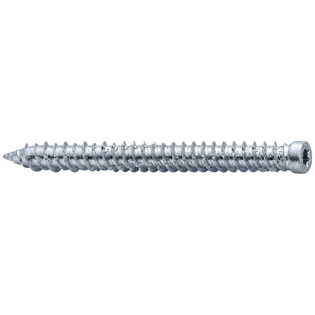 Fensterrahmenschraube 7,5x212mm Zylinderkopf Stahl verzinkt TX, Grobgewinde