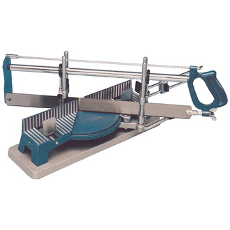 Gehrungsschneidlade mit Säge, Bild 2488 Gruppenansicht