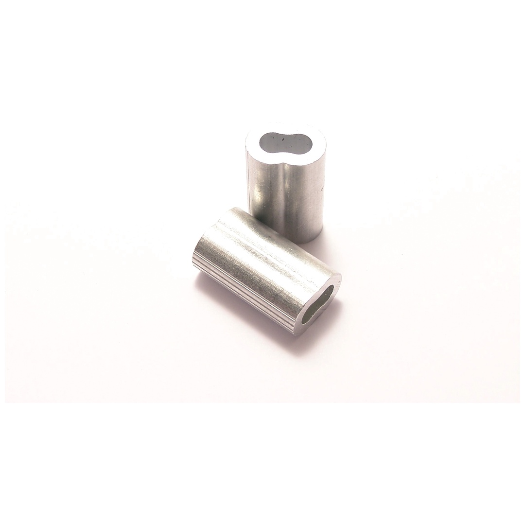 Alu-Presseklemme für Drahtseil Ø 2,0 mm (30 Stk.)