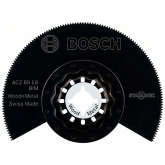 Bosch BIM Segmentsägeblatt ACZ 85 EB, Wood and Metal, 85 mm, 1er-Pack