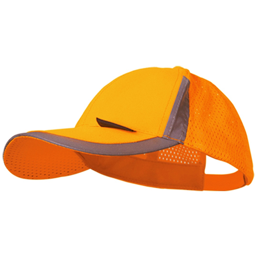 Vizwell Warnschutz-Kappe VWOT229 Gr. Einheitsgröße leuchtorange