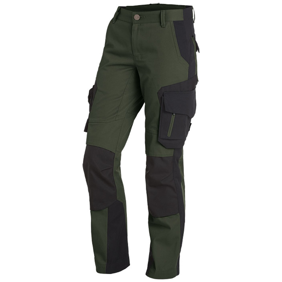 FHB Damen Bundhose Alma 125600 Gr. 44 oliv/schwarz
