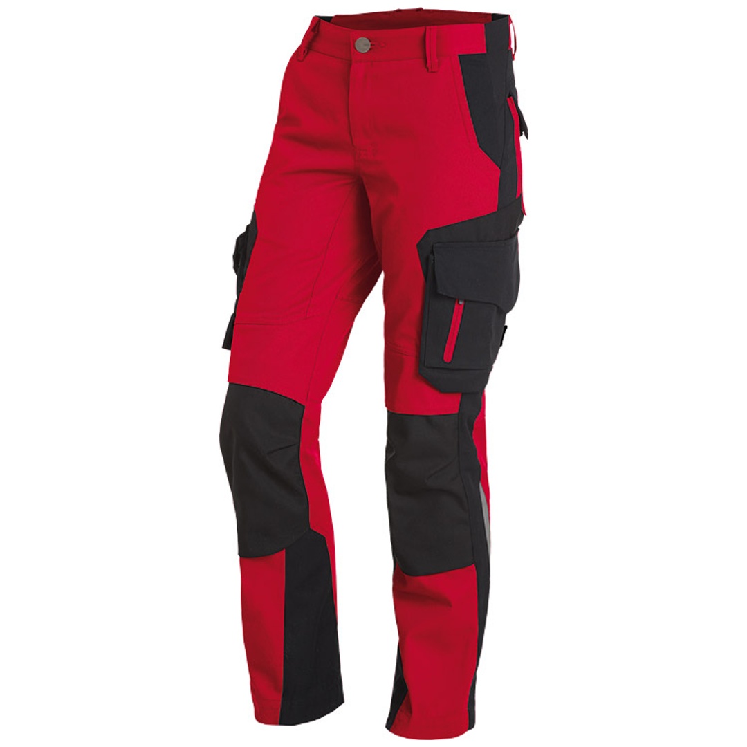 FHB Damen Bundhose Alma 125600 Gr. 36 rot/schwarz