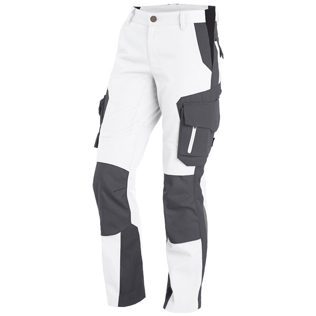 FHB Damen Bundhose Alma 125600 Gr. 46 weiß/anthrazit