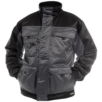 Dassy Winterjacke Tignes 500087 Gr. M grau/schwarz