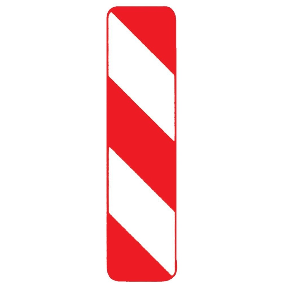 Verkehrszeichen 605-20, 1000x250 mm, Leitbaken rechtsweisend, RAL-Gütezeichen Folie RA1