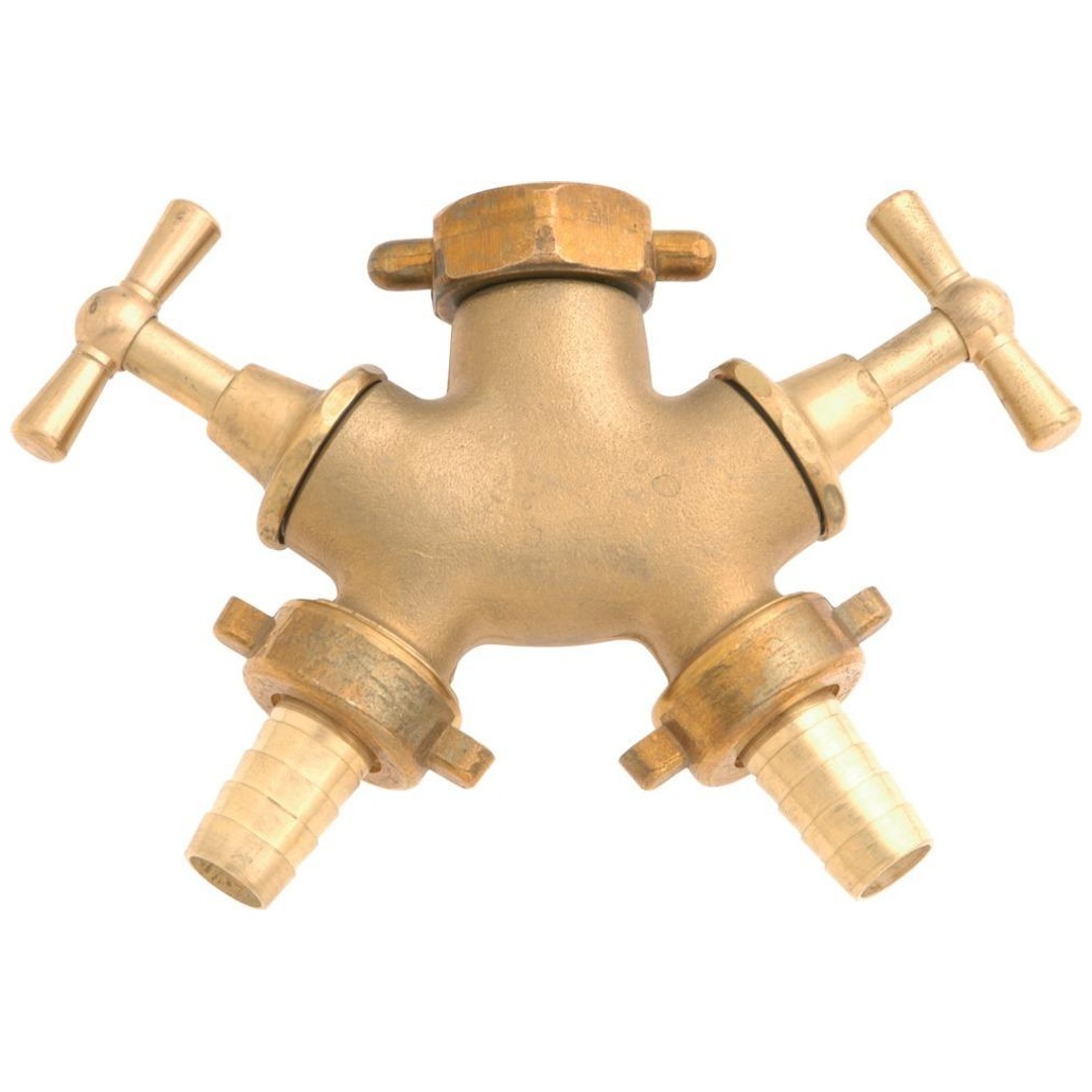 Karasto GEKA Zweiwegeventil MS m.Überwurfmutter G3/4 2x13mm Tülle SB