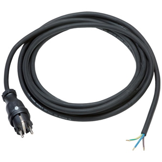 Althoff Anschlussleitung IP44 16A H07RN-F5G1,5 230V, einseitig mit Gummischutzkontaktstecker